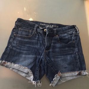 American Eagle Jean Shorts - next level stretch, midi